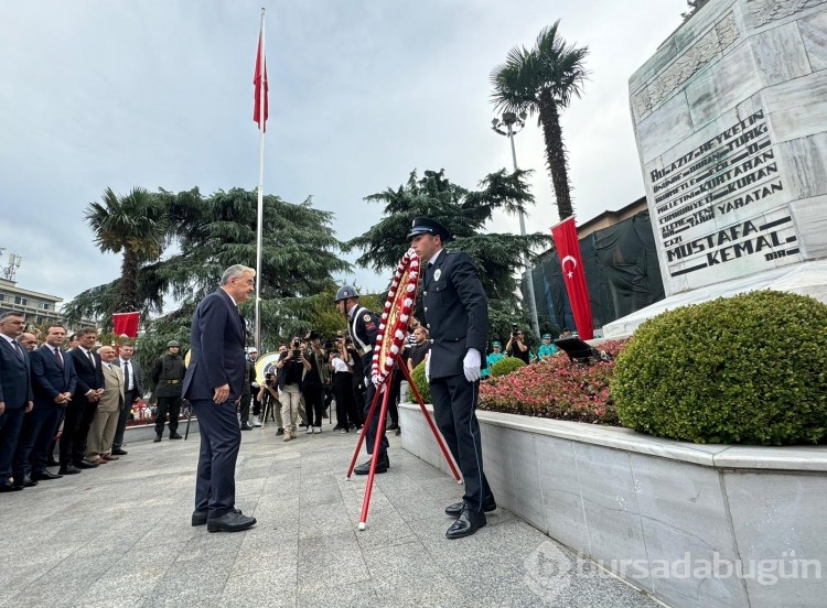  Bursa'nın kurtuluşu kutlamalarında renkli anlar! 