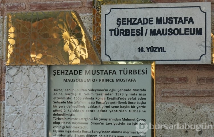 Bursa'da Şehzade Mustafa'nın türbesine ait çiniler yıllardır kayıp! 