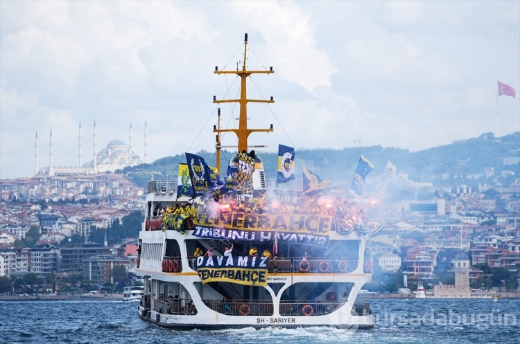 Fenerbahçe - Galatasaray maçı öncesi kareler...
