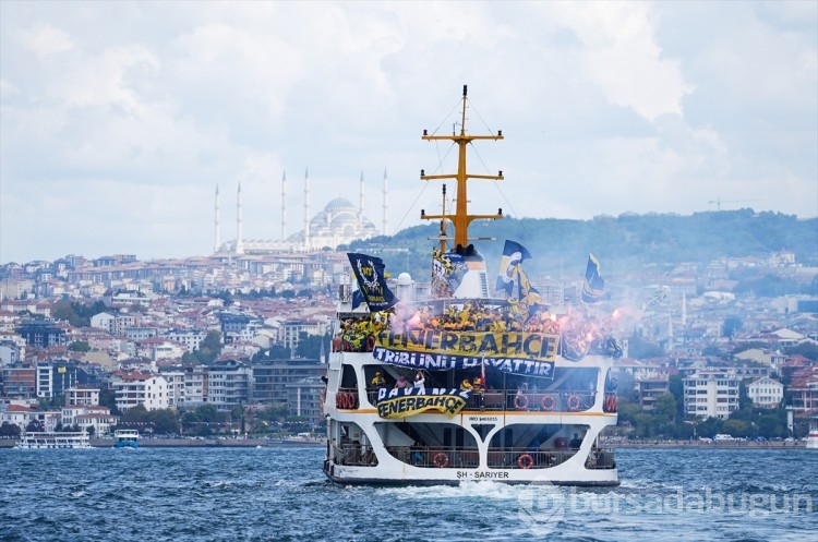 Fenerbahçe - Galatasaray maçı öncesi kareler...
