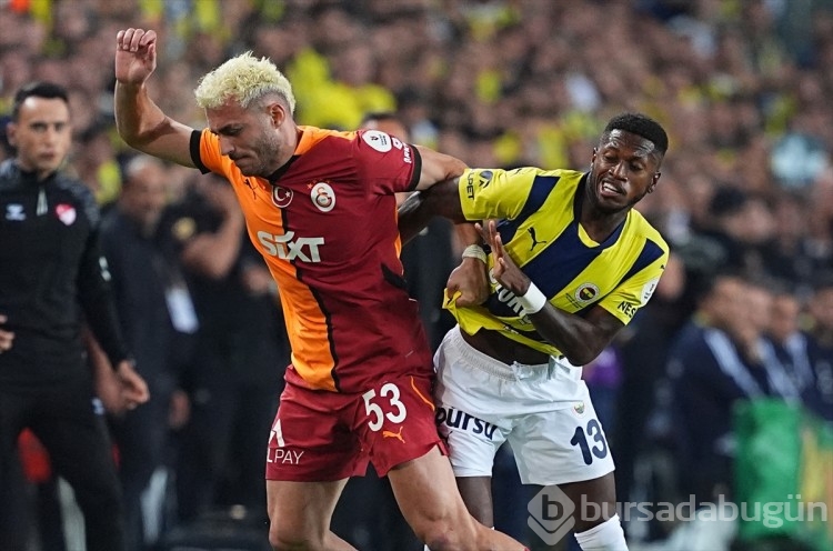 Fenerbahçe - Galatasaray maçından kareler...