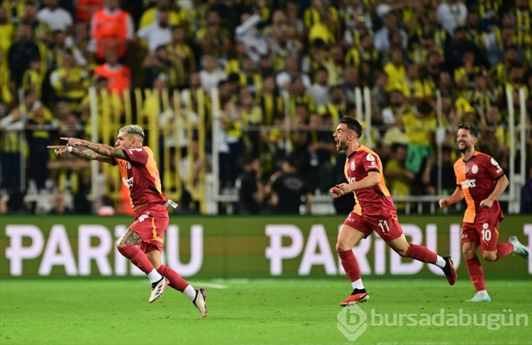 Fenerbahçe - Galatasaray maçından kareler...