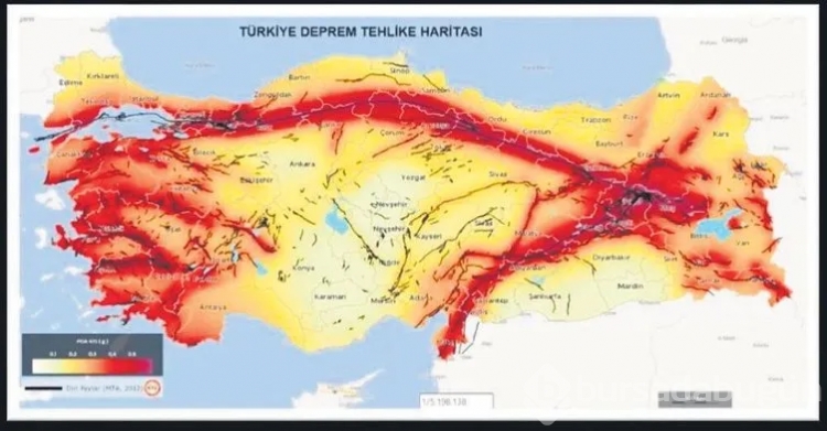 Türkiye'de 485 diri fay hattı var: İşte birinci derece riskli bölgeler