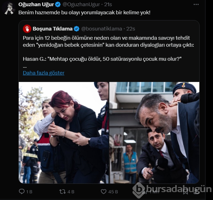 Ünlü isimler Yenidoğan bebek çetesi skandalıyla çileden çıktı! 
