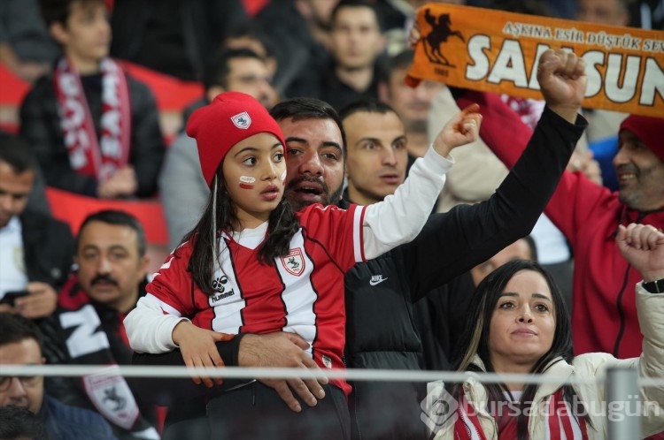 Samsunspor - Fenerbahçe maçından ekranlara yansımayan görüntüler
