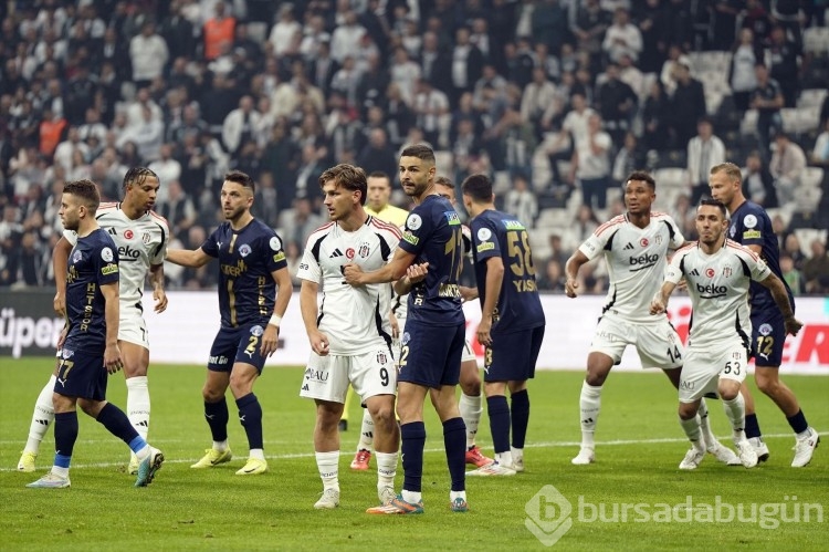 Beşiktaş - Kasımpaşa maçından objektiflere yansıyanlar
