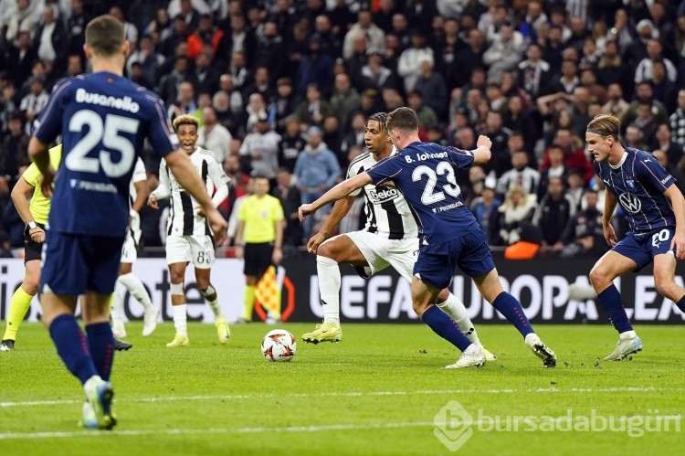 Beşiktaş - Malmö maçında göremedikleriniz