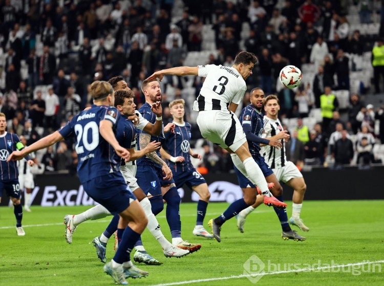 Beşiktaş - Malmö maçında göremedikleriniz