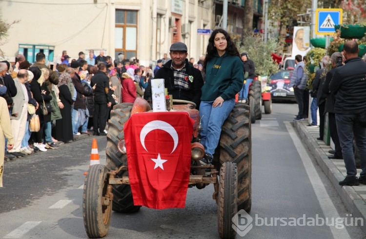 Bursa'da 46. Zeytin Festivali renkli görüntülere sahne oldu!