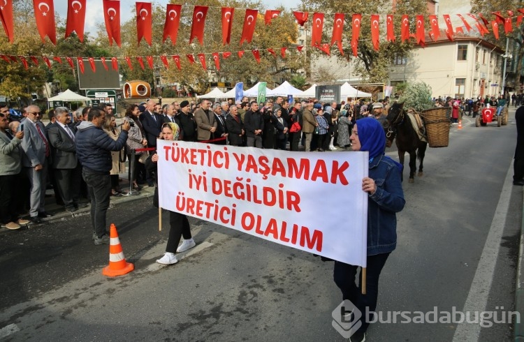 Bursa'da 46. Zeytin Festivali renkli görüntülere sahne oldu!