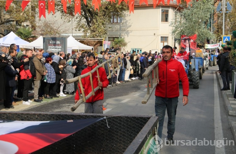 Bursa'da 46. Zeytin Festivali renkli görüntülere sahne oldu!