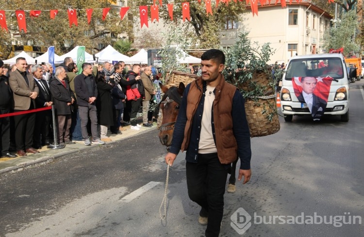 Bursa'da 46. Zeytin Festivali renkli görüntülere sahne oldu!