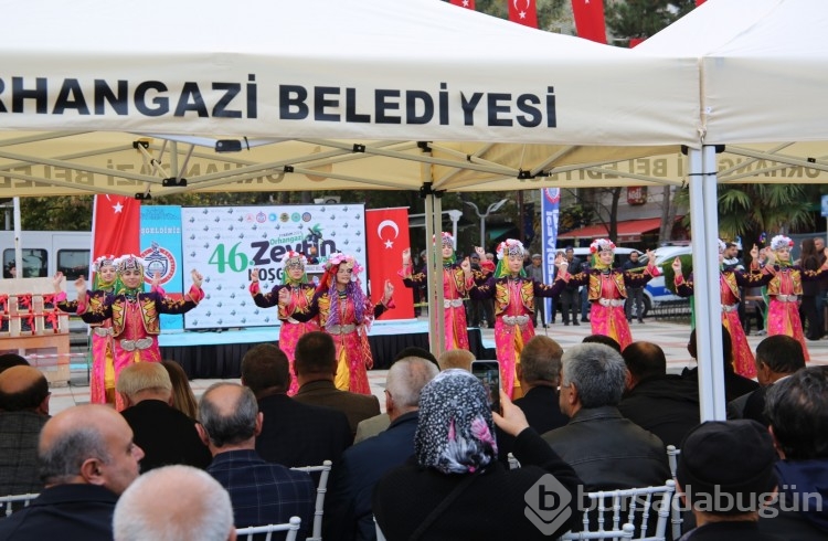 Bursa'da 46. Zeytin Festivali renkli görüntülere sahne oldu!