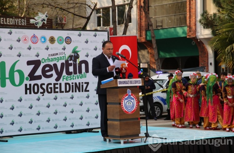 Bursa'da 46. Zeytin Festivali renkli görüntülere sahne oldu!