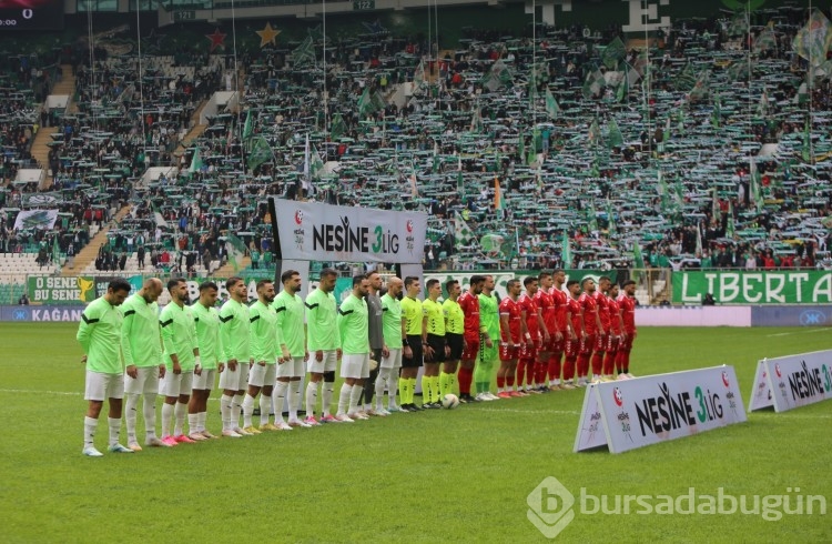 Bursaspor - Kemerkent Bulvarspor maçından kareler