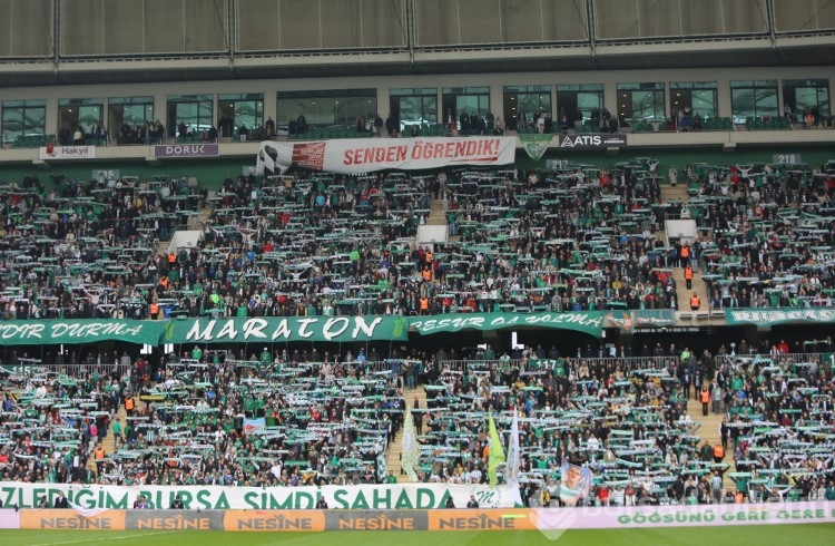 Bursaspor - Kemerkent Bulvarspor maçından kareler