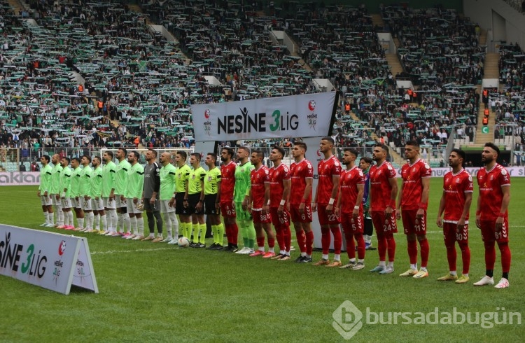 Bursaspor - Kemerkent Bulvarspor maçından kareler