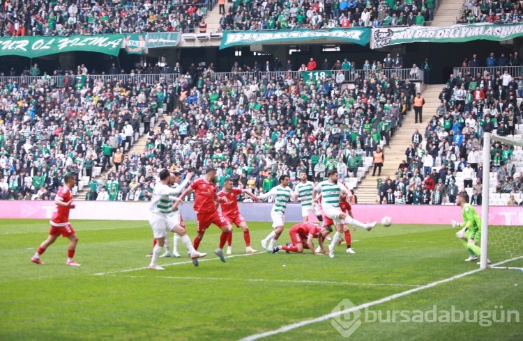 Bursaspor - Kemerkent Bulvarspor maçından kareler