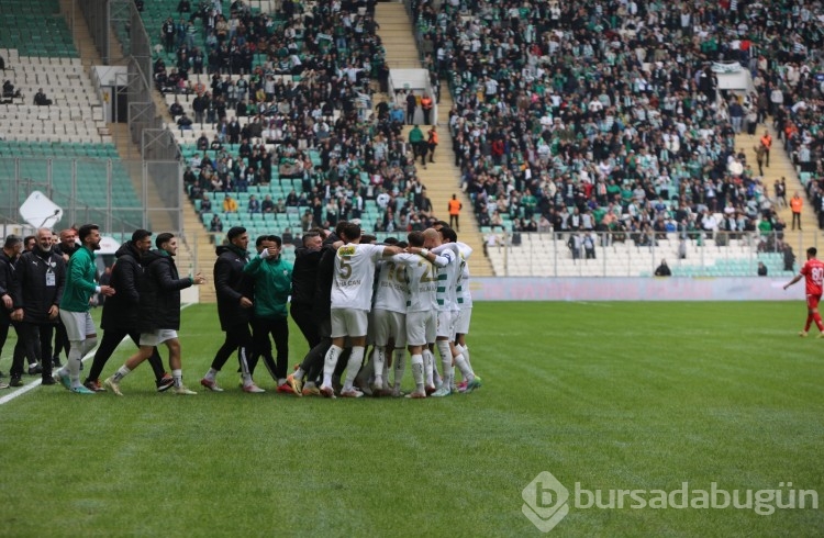 Bursaspor - Kemerkent Bulvarspor maçından kareler