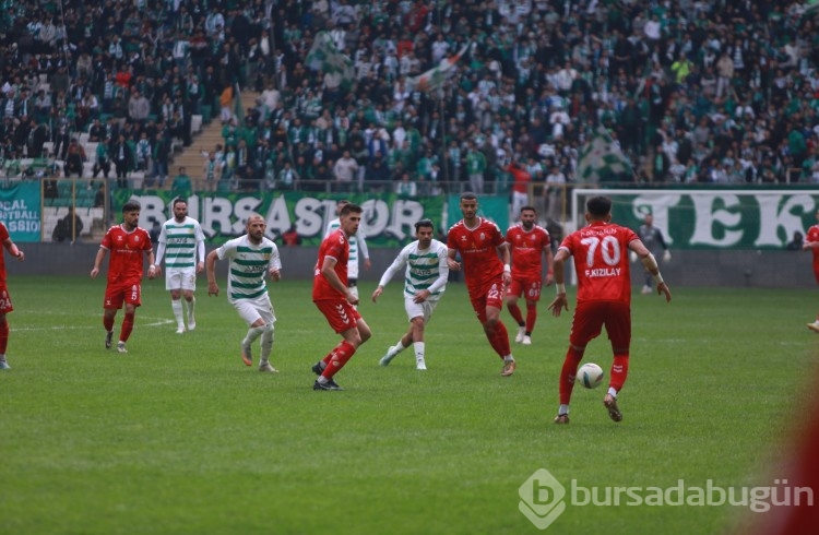 Bursaspor - Kemerkent Bulvarspor maçından kareler