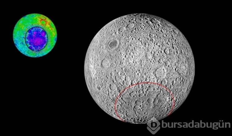 Ay yüzeyinin altında devasa bir yapı keşfedildi