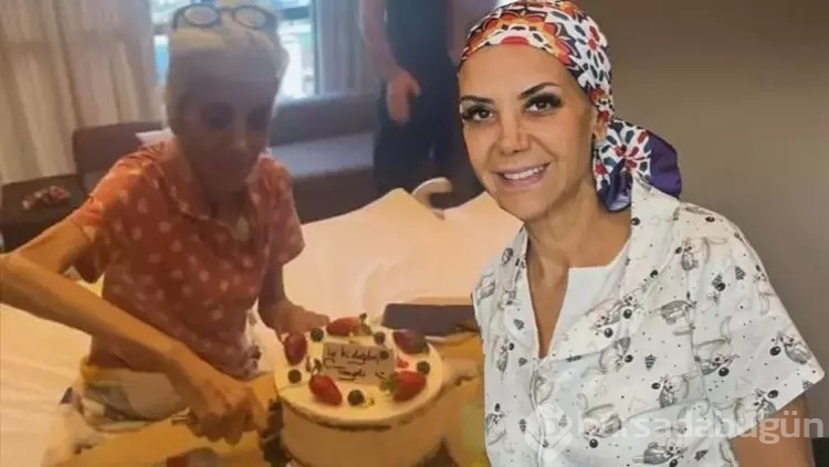 Tanyeli yeni yaşını hastane odasında kutladı