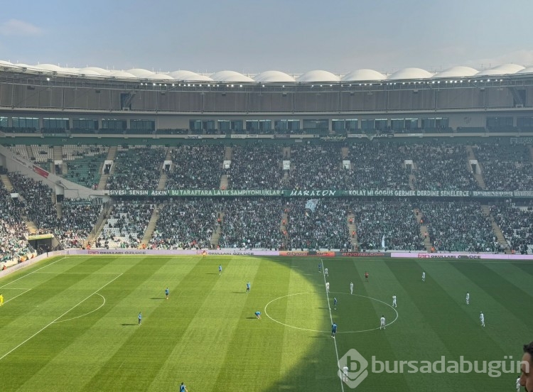 Bursaspor - Ergene Velimeşespor maçından kareler