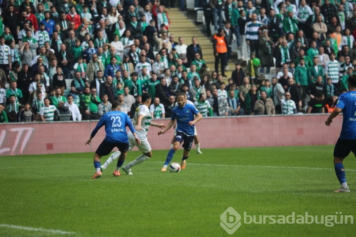 Bursaspor - Ergene Velimeşespor maçından kareler