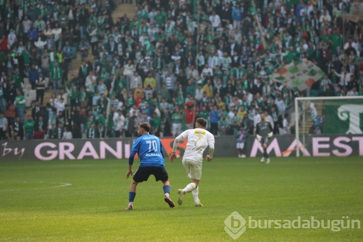 Bursaspor - Ergene Velimeşespor maçından kareler