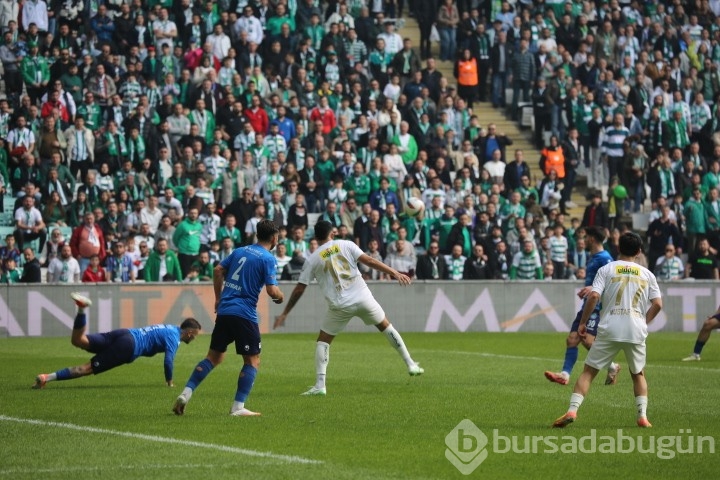 Bursaspor - Ergene Velimeşespor maçından kareler