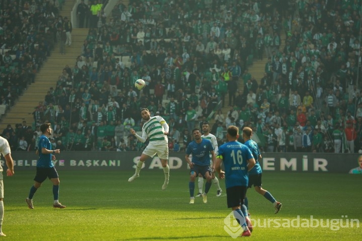 Bursaspor - Ergene Velimeşespor maçından kareler