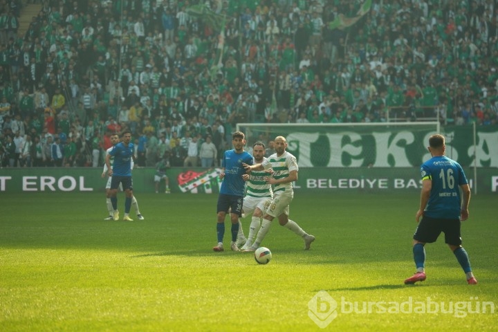 Bursaspor - Ergene Velimeşespor maçından kareler