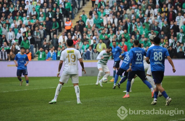 Bursaspor - Ergene Velimeşespor maçından kareler