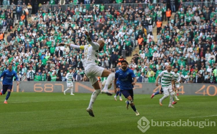 Bursaspor - Ergene Velimeşespor maçından kareler