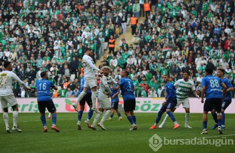 Bursaspor - Ergene Velimeşespor maçından kareler