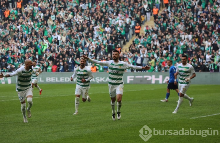 Bursaspor - Ergene Velimeşespor maçından kareler