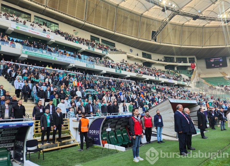 Bursaspor - Ergene Velimeşespor maçından kareler