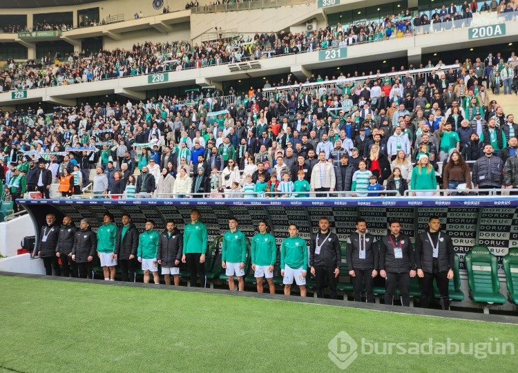 Bursaspor - Ergene Velimeşespor maçından kareler