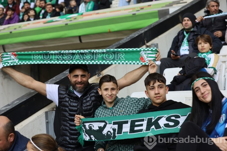 Çocuklar Bursaspor coşkusunu Büyükşehir'le yaşadı