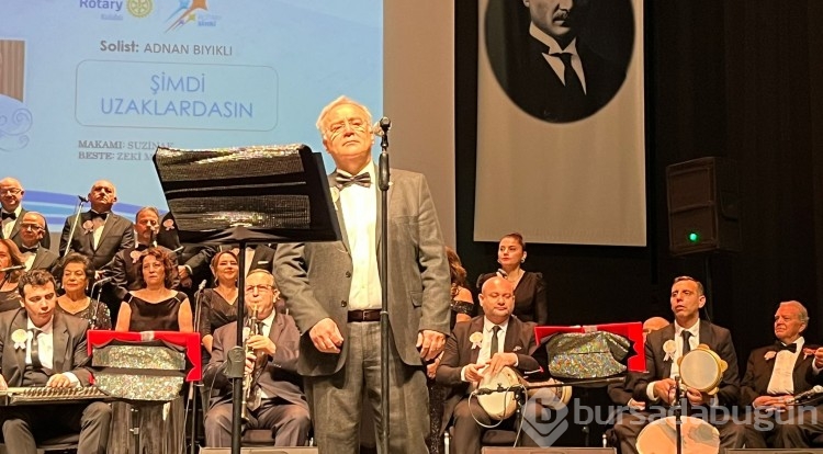 Bursa'da Gökdere Rotary Kulübü'nden anlamlı konser