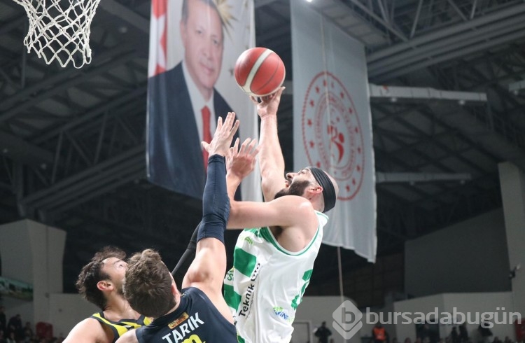 Bursaspor Yörsan, Fenerbahçe Beko maçından kareler