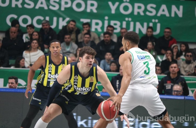 Bursaspor Yörsan, Fenerbahçe Beko maçından kareler