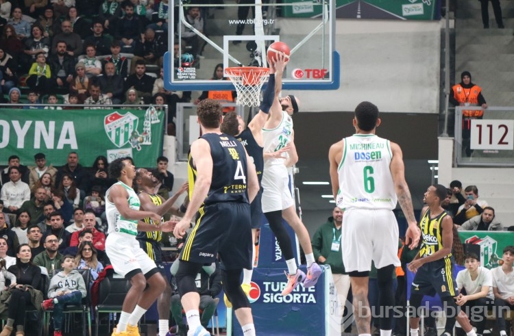 Bursaspor Yörsan, Fenerbahçe Beko maçından kareler