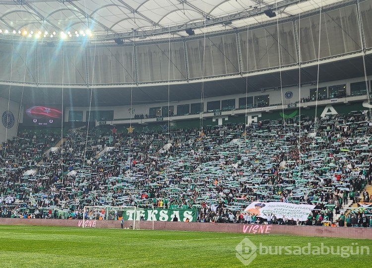 Bursaspor - Anadolu Üniversitesi maçından kareler!