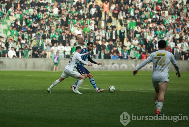 Bursaspor - Anadolu Üniversitesi maçından kareler!