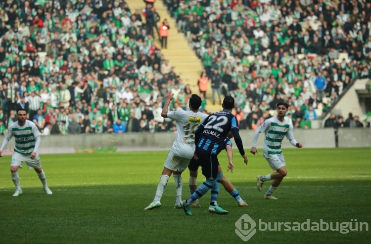 Bursaspor - Anadolu Üniversitesi maçından kareler!