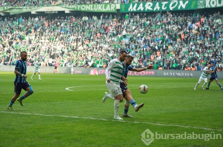 Bursaspor - Anadolu Üniversitesi maçından kareler!