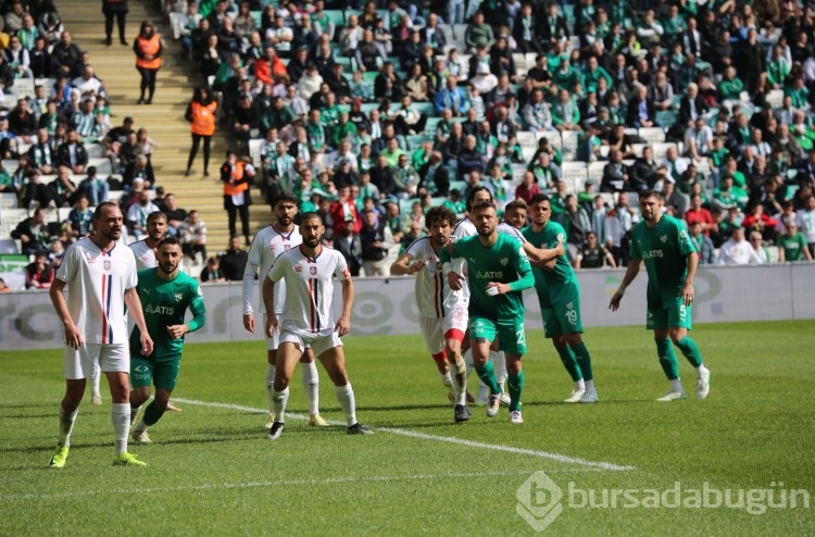 Bursaspor Silifke Belediyespor maçı görüntüleri!