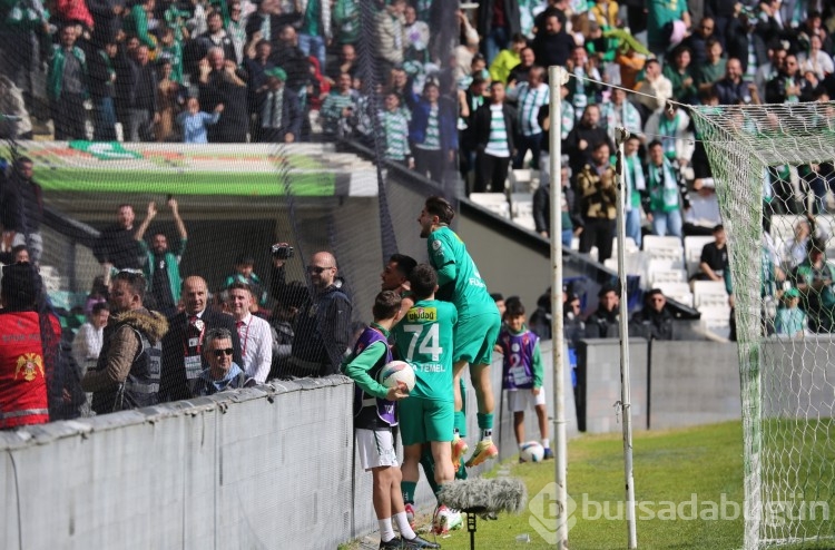 Bursaspor Silifke Belediyespor maçı görüntüleri!