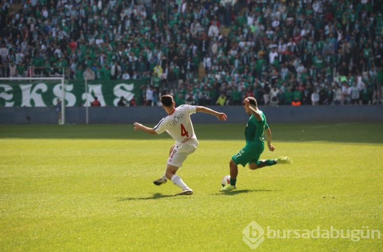 Bursaspor Silifke Belediyespor maçı görüntüleri!